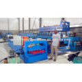 zinc galvanizing plant roofing board cold roll forming machine